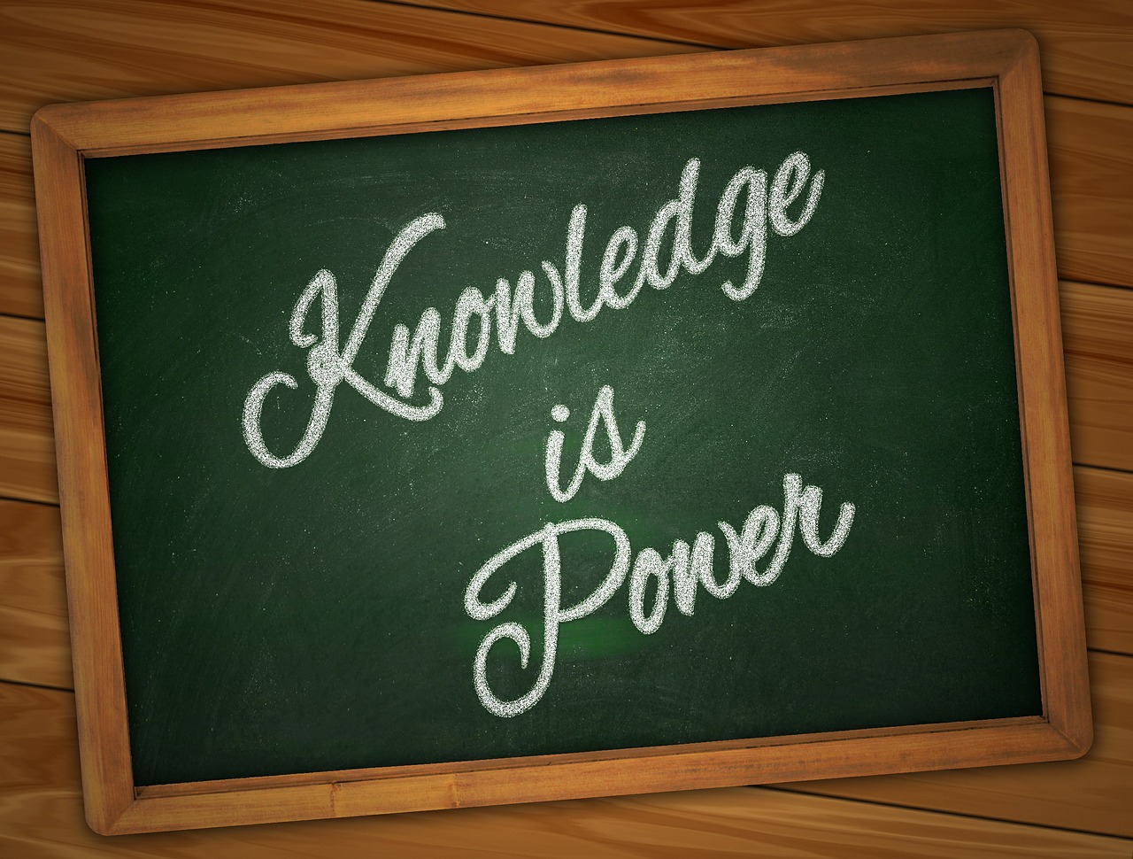 Knowledge is power